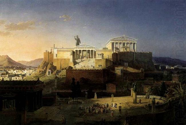 The Acropolis at Athens, Leo von Klenze